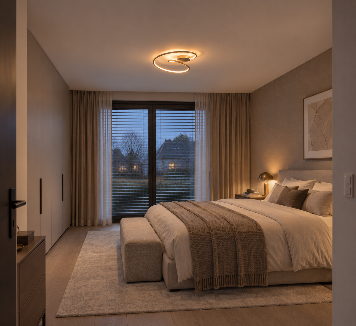 Ceiling Light Spiral