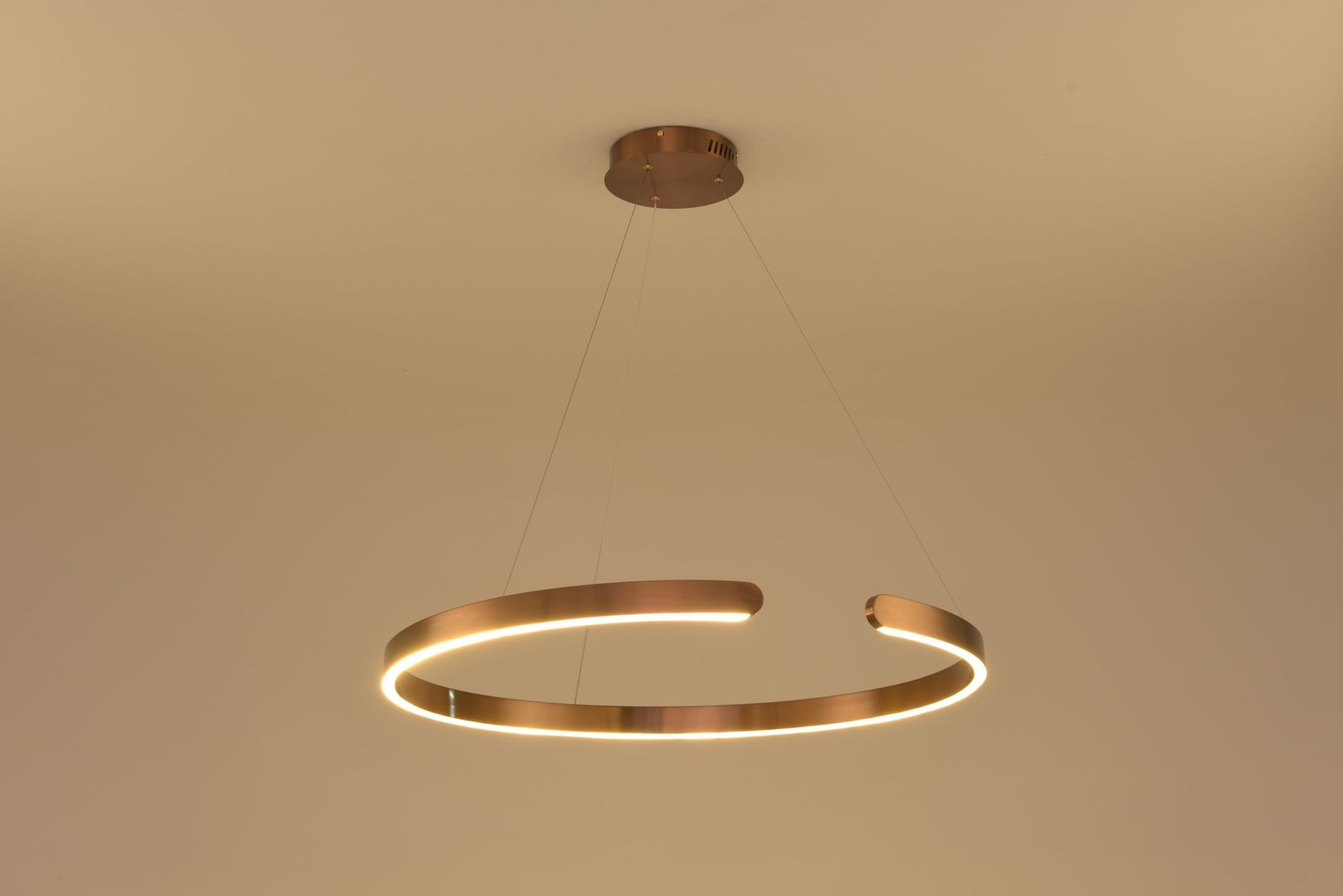 Hanglamp Aura in brons