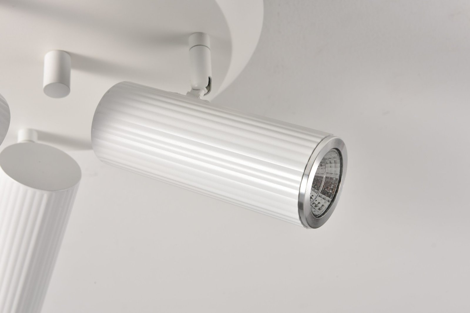 Plafondlamp Flush in gebroken wit
