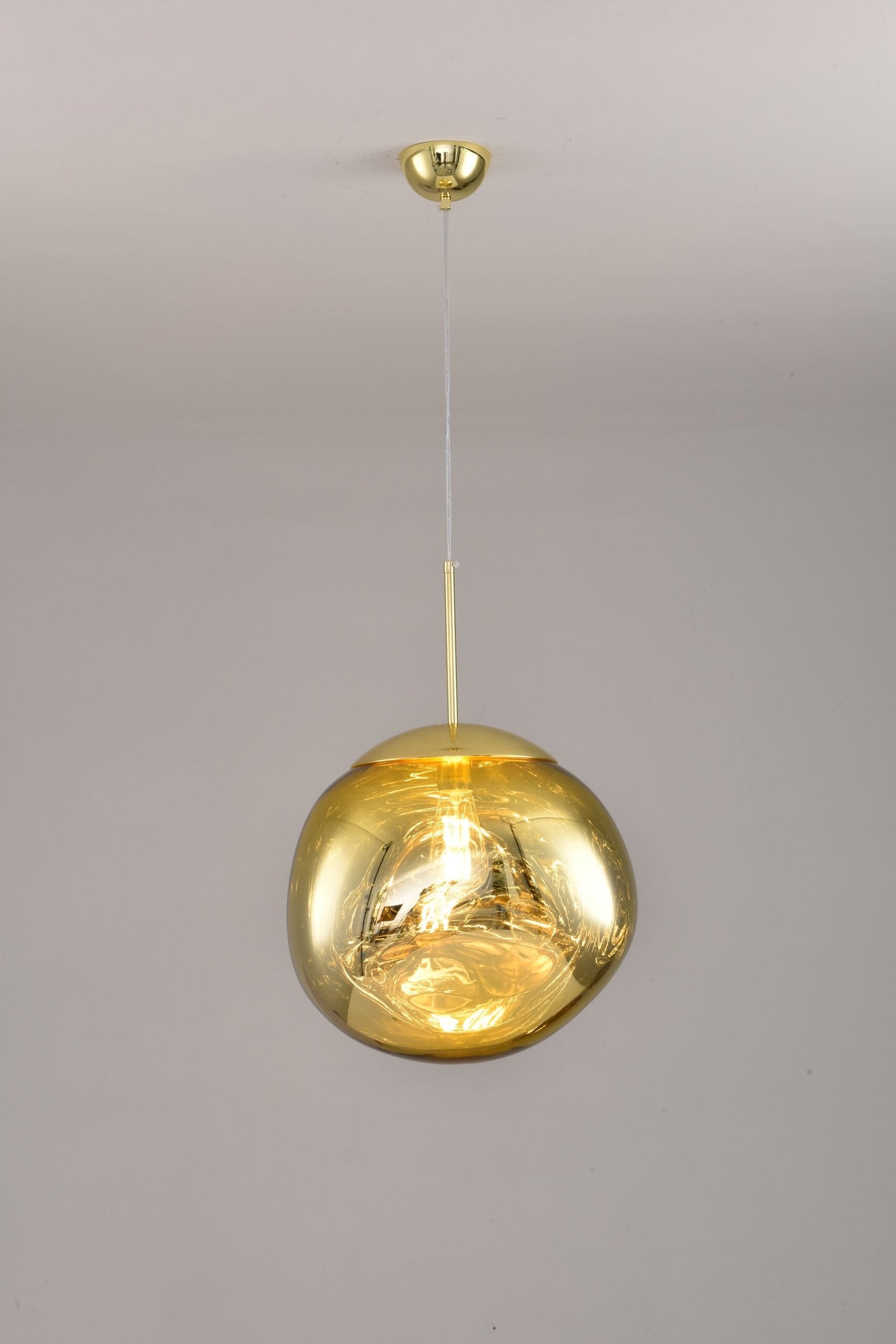 Hanglamp Melt in goud