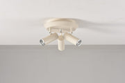 Plafondlamp Flush in beige