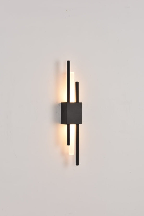 Wandlamp Zenith in zwart
