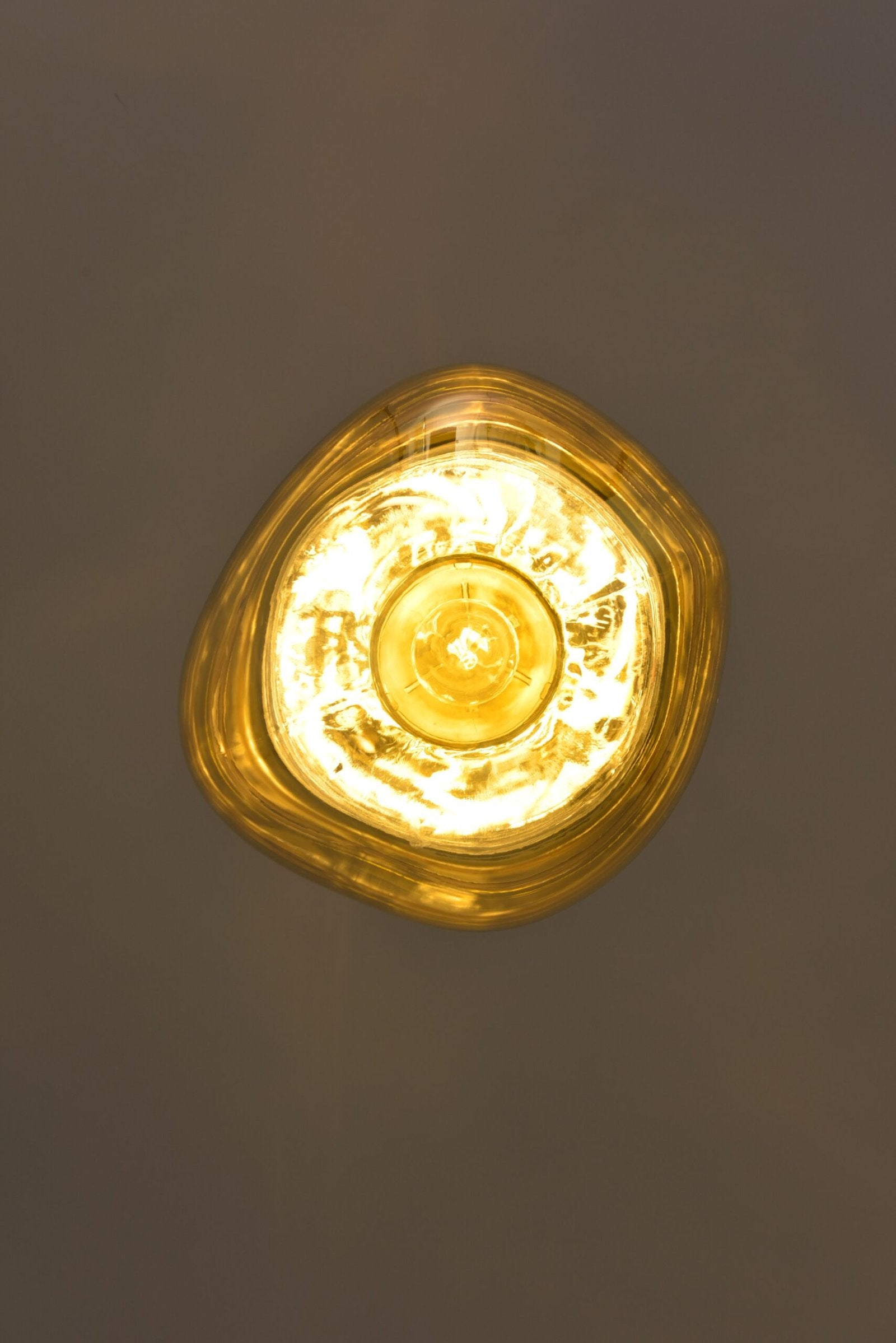 Hanglamp Melt in goud
