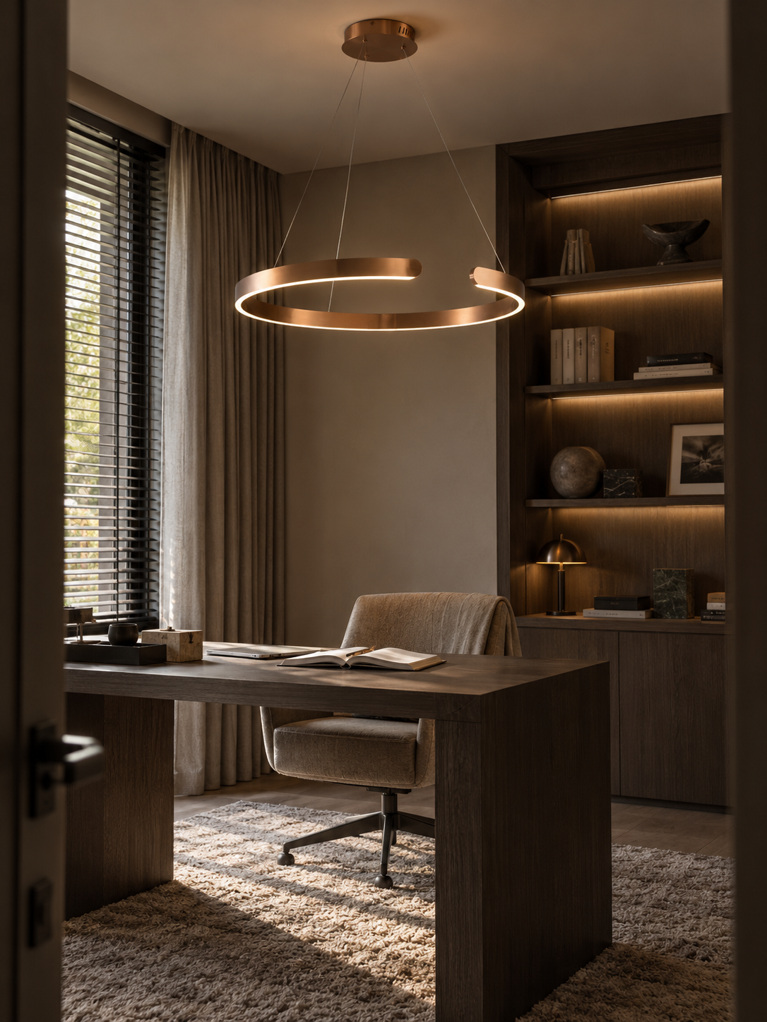 Hanglamp Aura goud