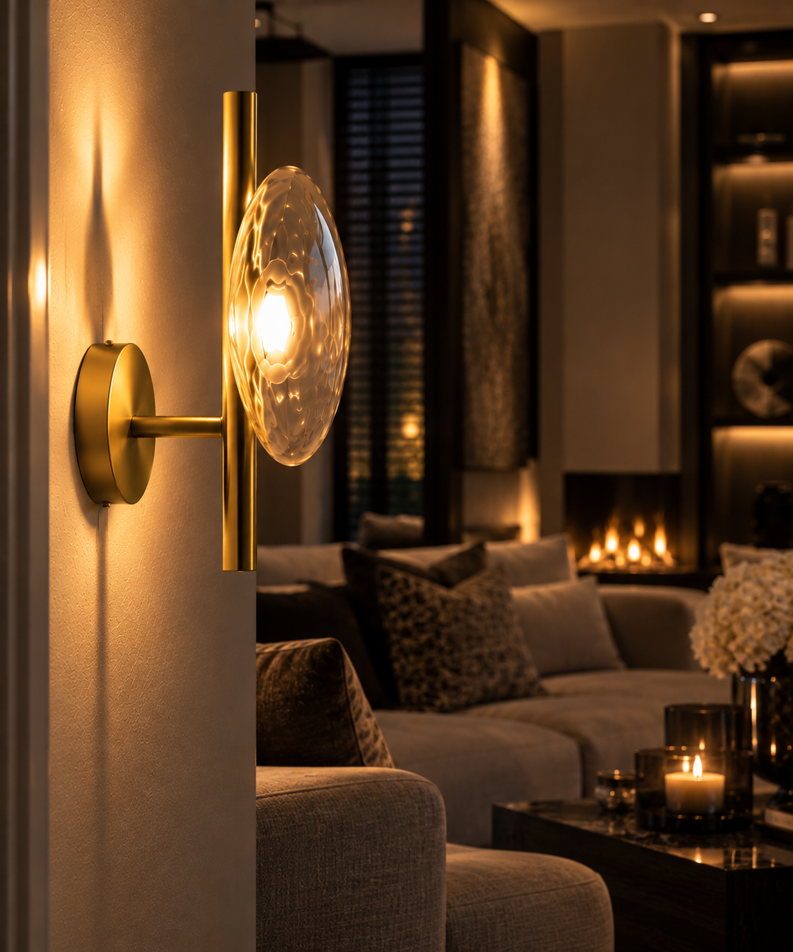Wandlamp Stylo, detailfoto