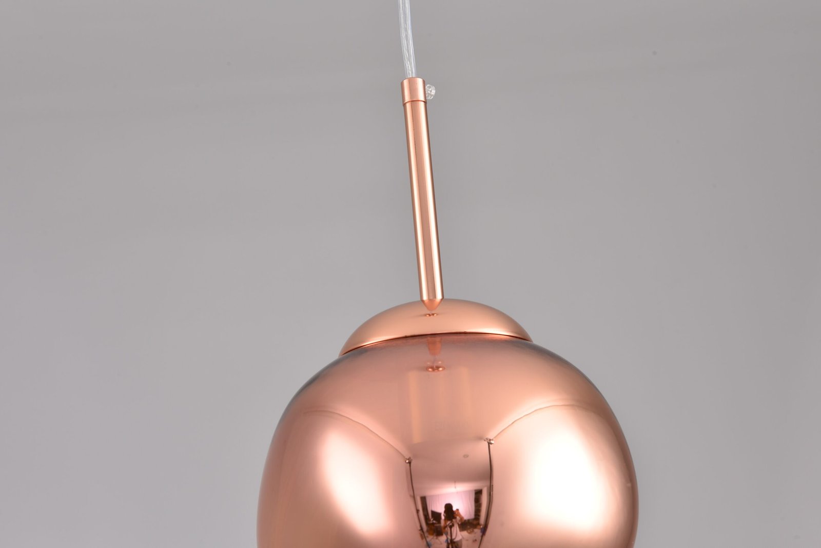 Hanglamp Melt in rose goud