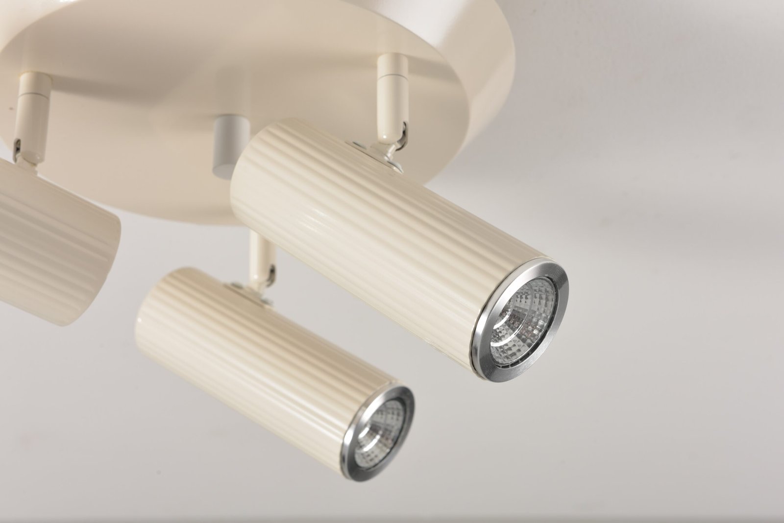 Plafondlamp Flush in beige