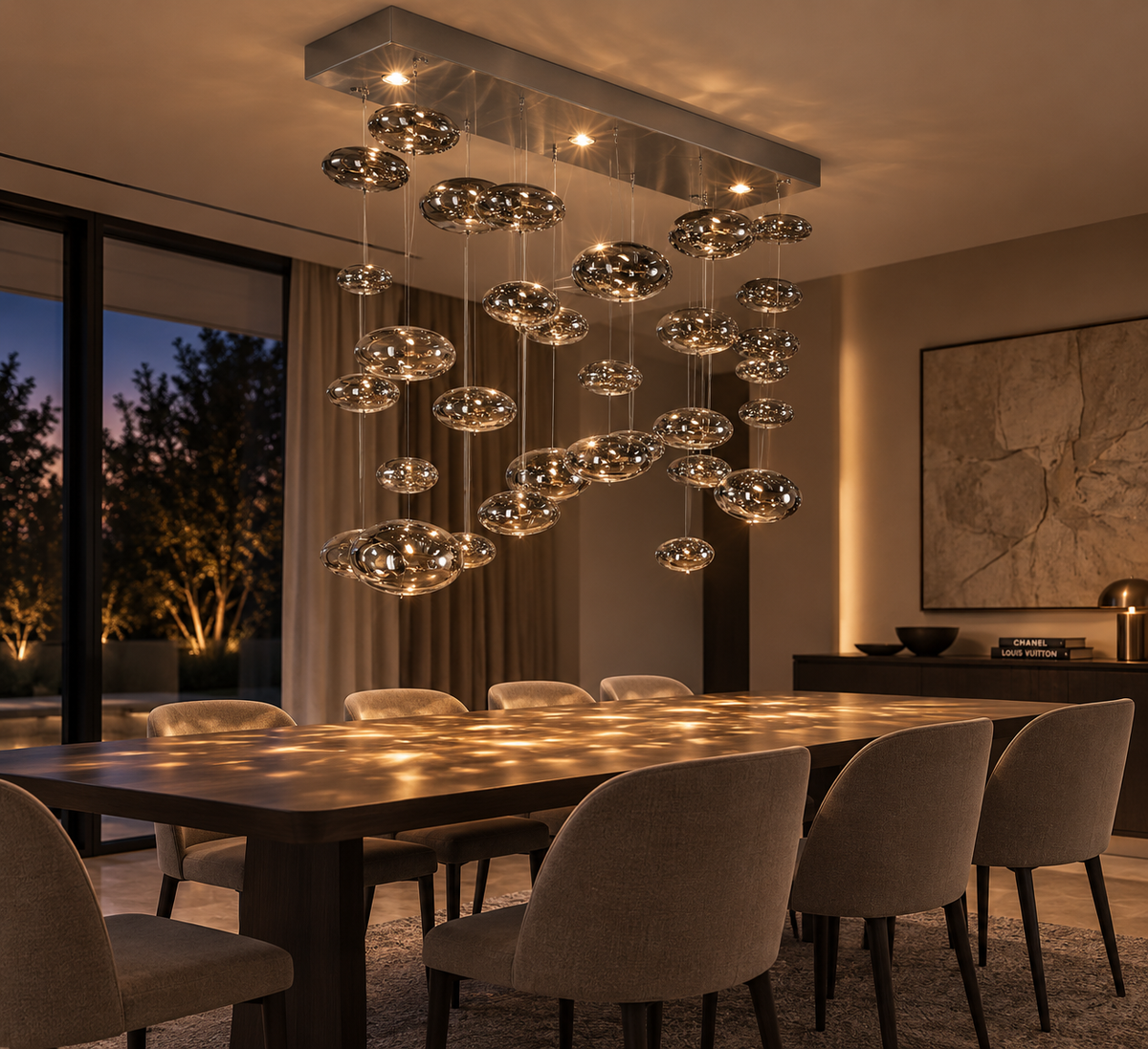 Pendant Lamp Stars 140X35X100