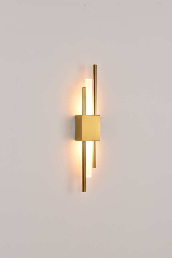 Wandlamp Zenith in goud