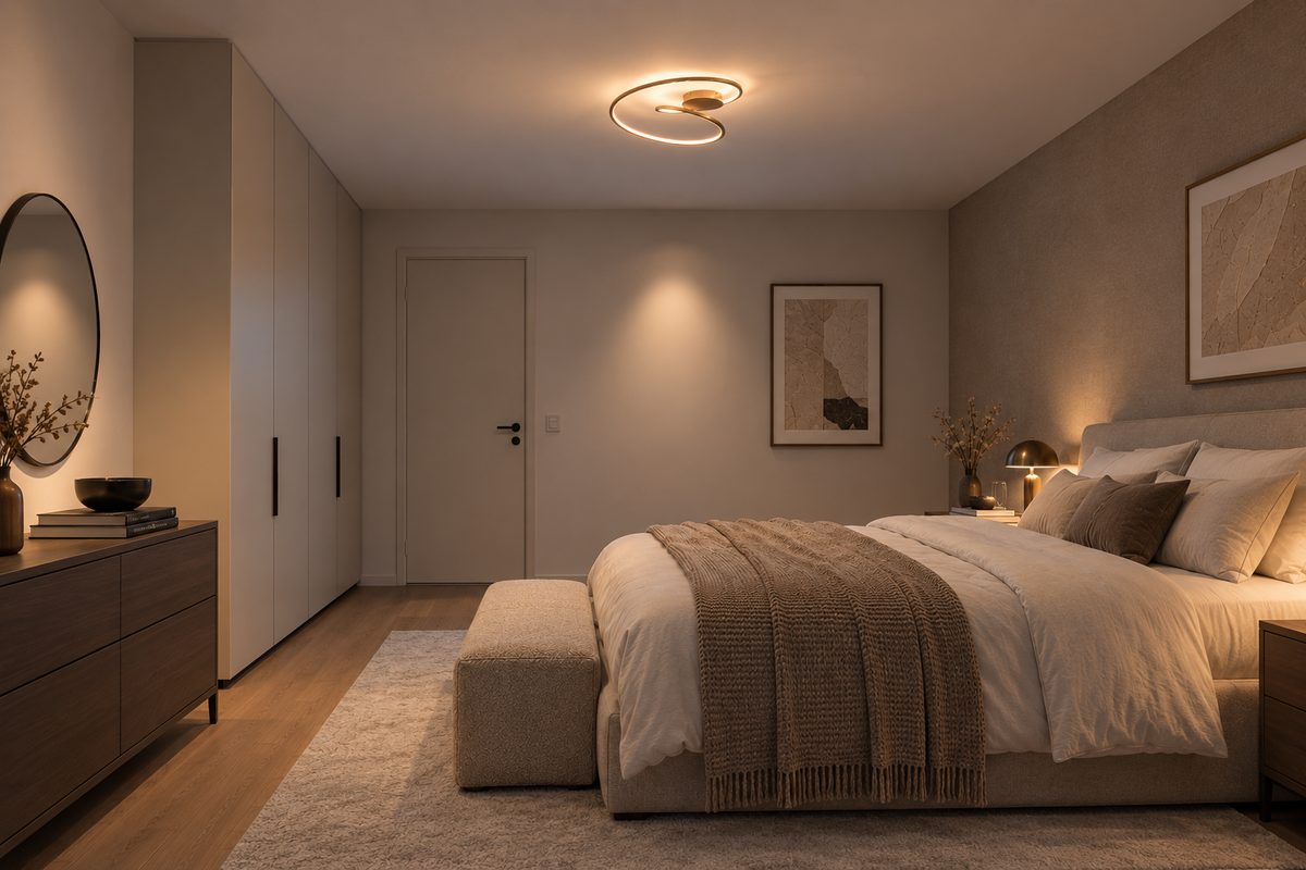 Ceiling Light Spiral