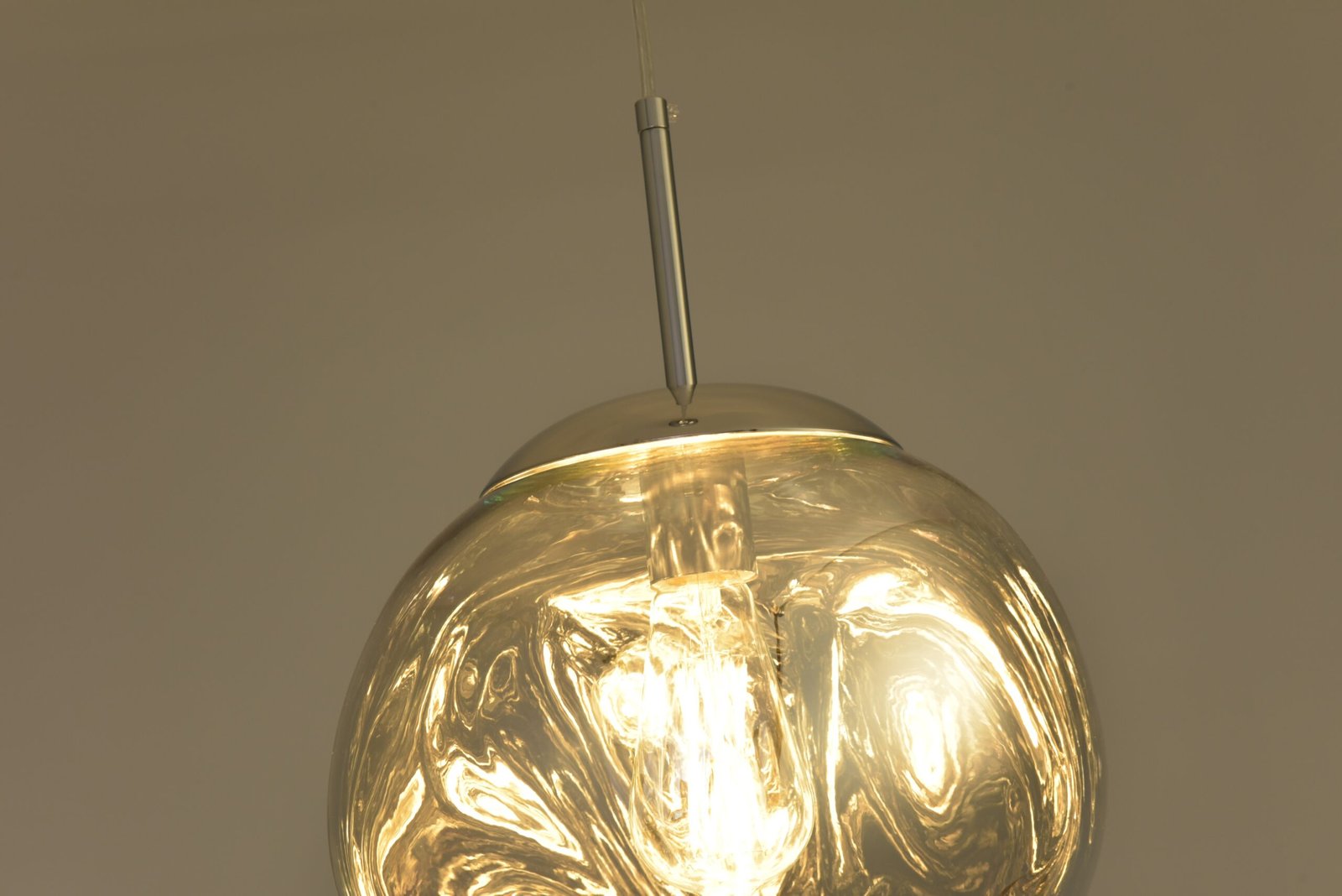 Hanglamp Melt in chroom