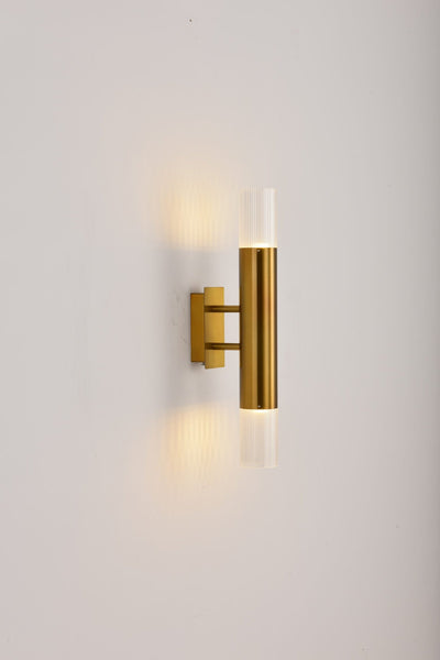 Wandlamp Gilded Majesty in goud