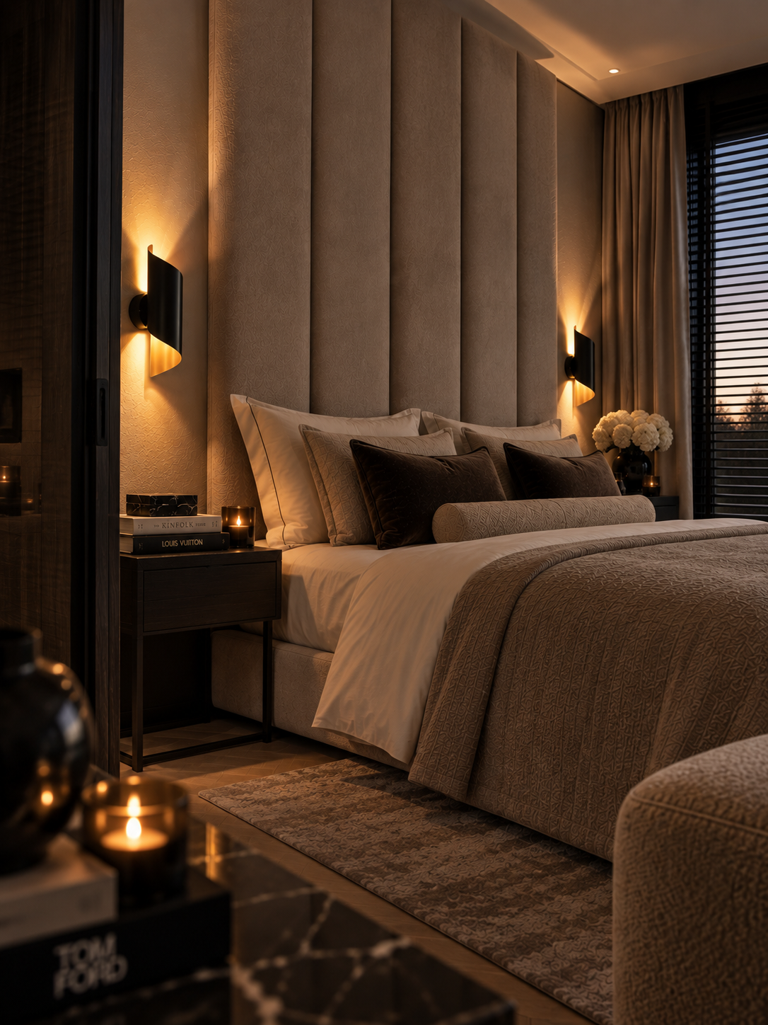Wandlamp Golden Twist