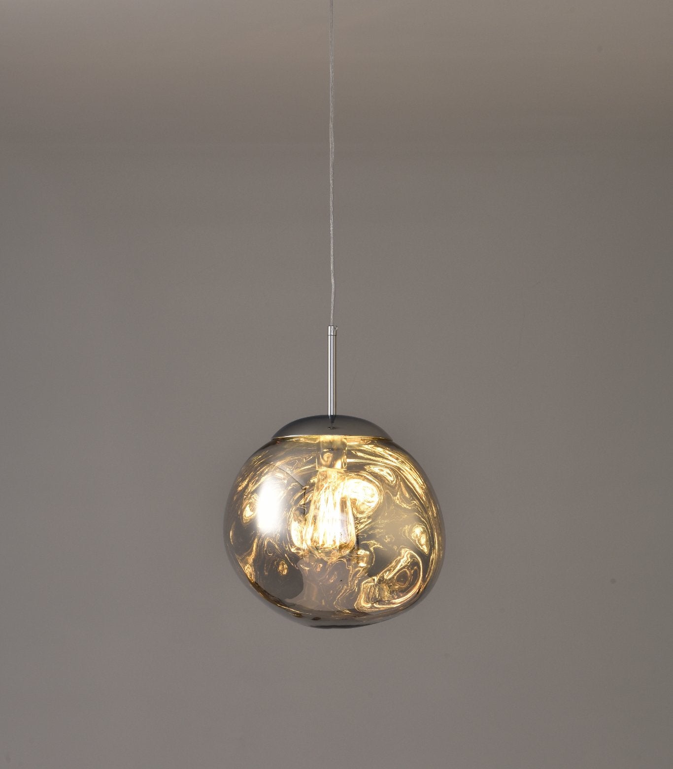 Hanglamp Melt in chroom