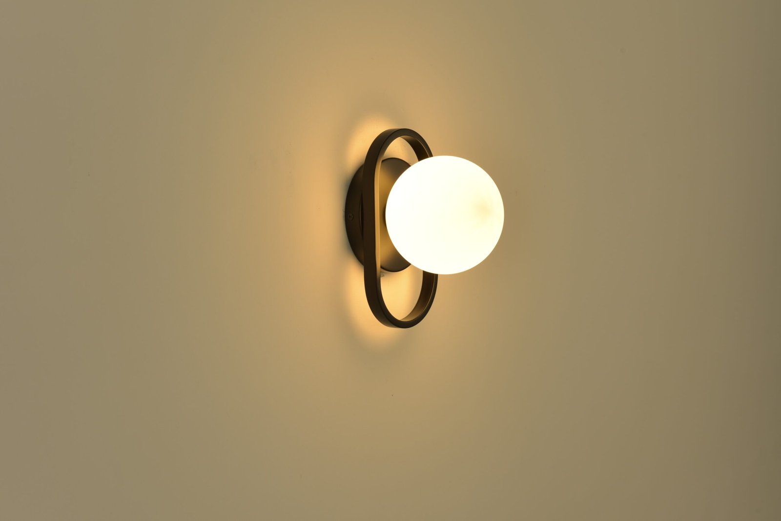 Wandlamp Jessica in zwart