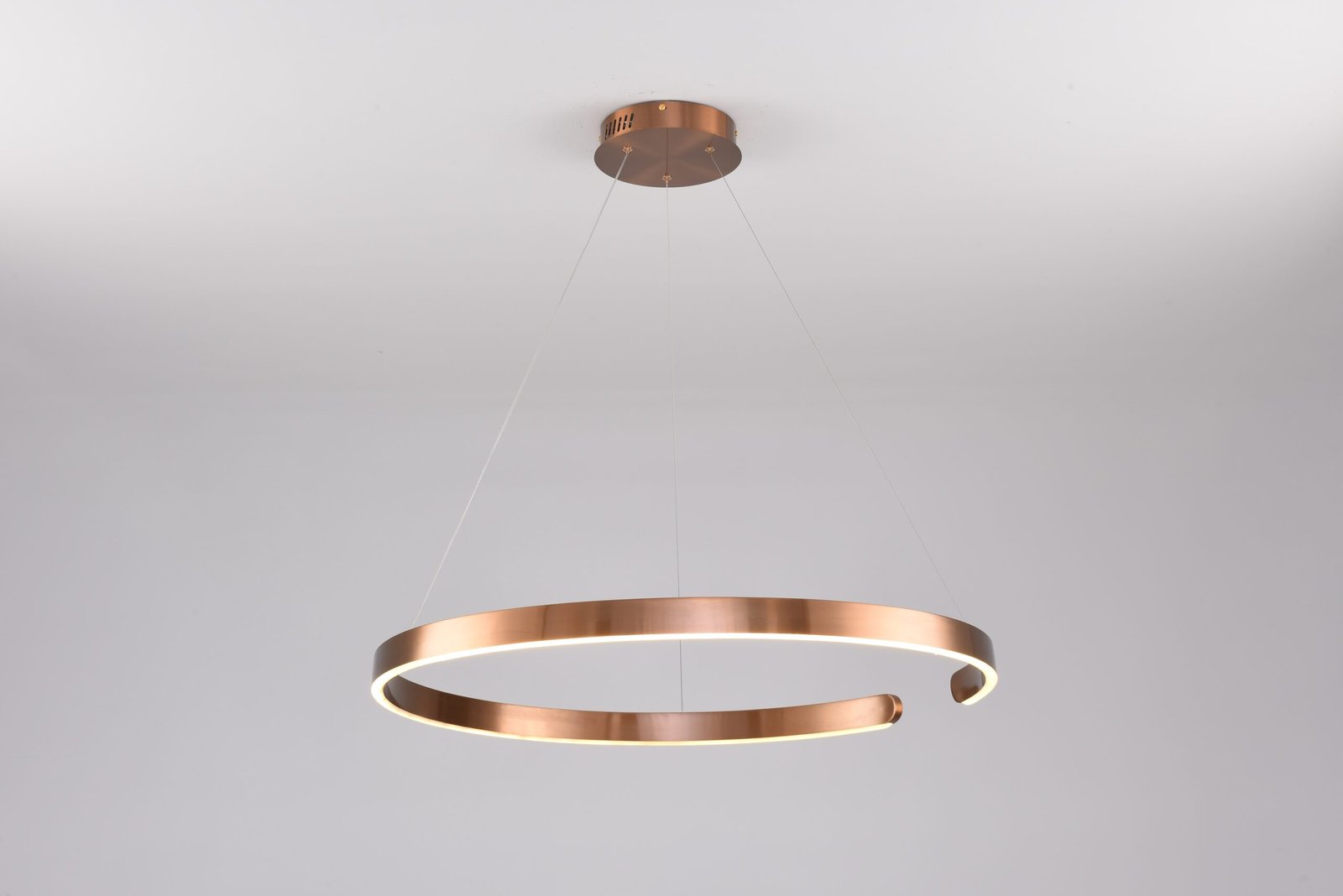 Hanglamp Aura in brons