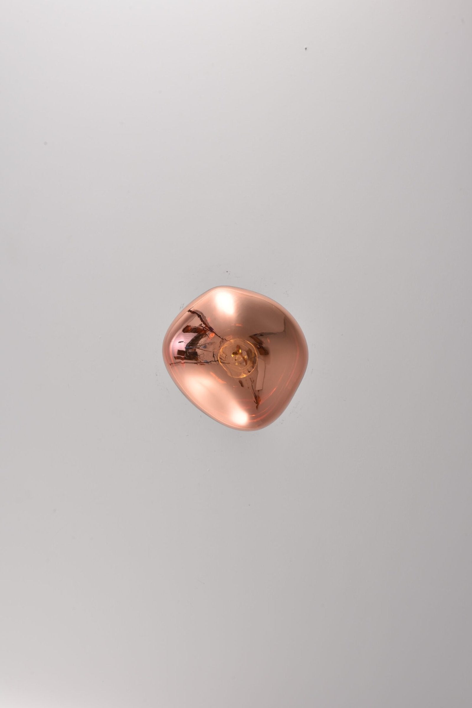 Hanglamp Melt in rose goud