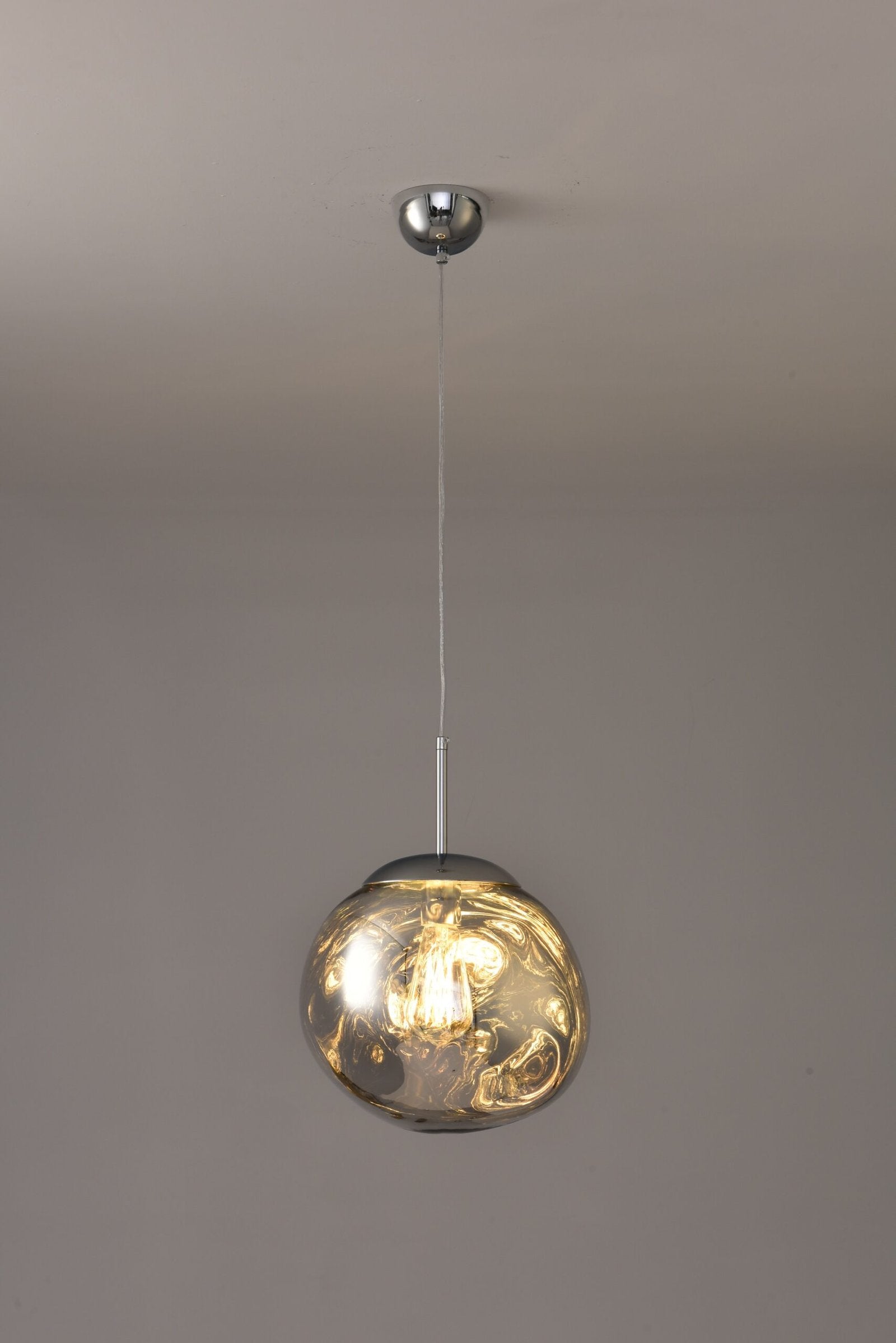 Hanglamp Melt in chroom