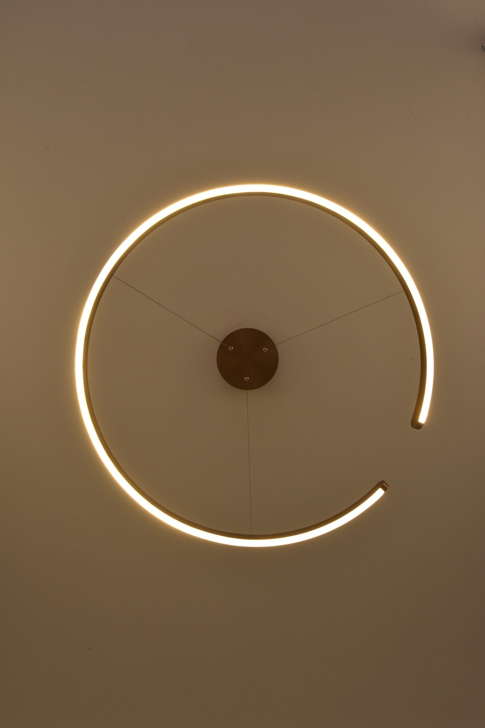 Hanglamp Aura in brons