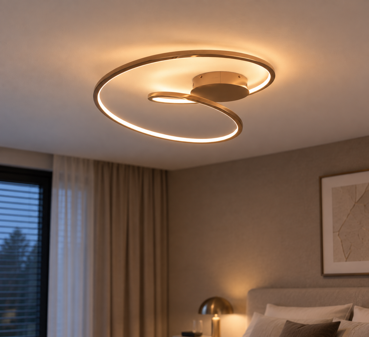 Plafondlamp Spiral