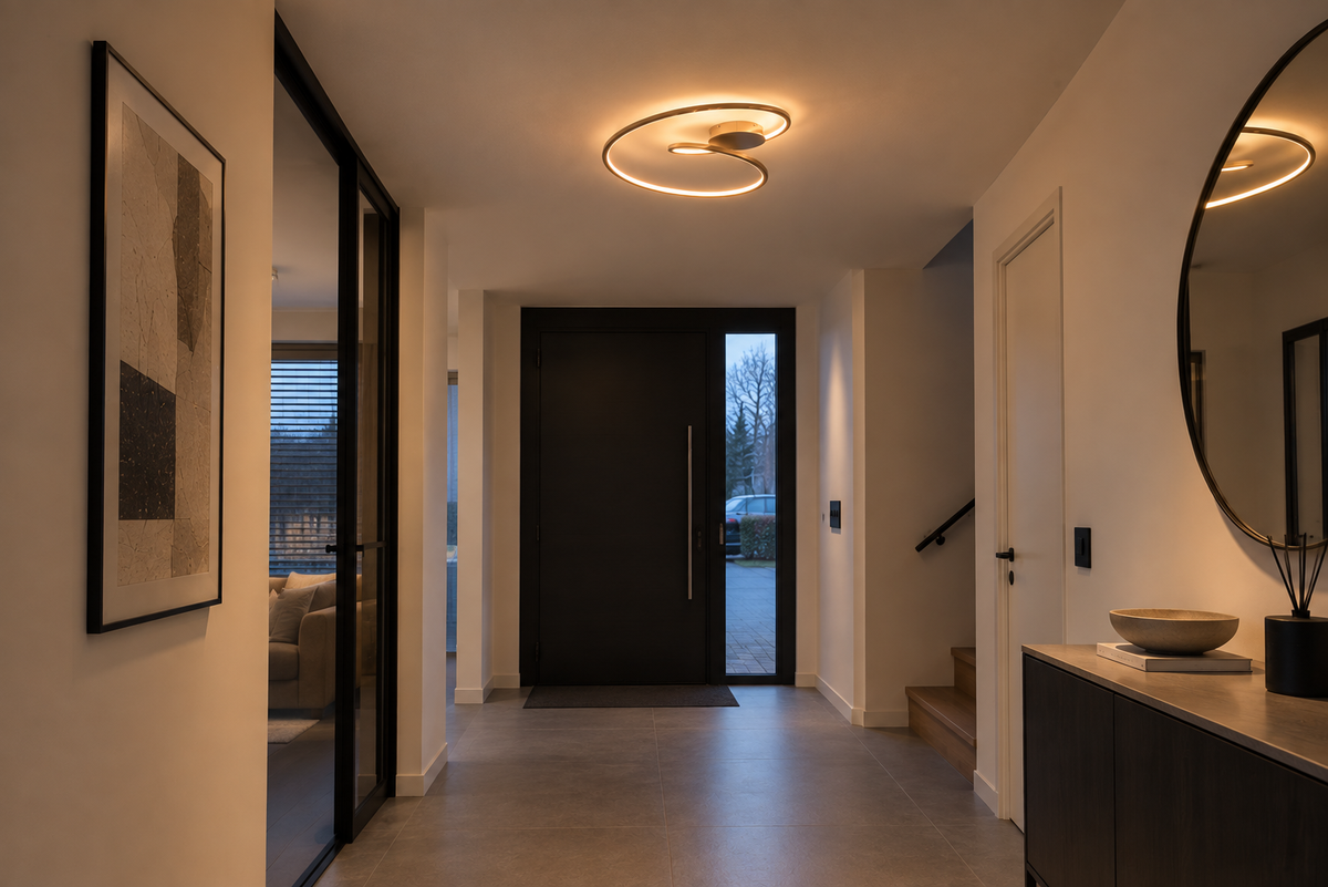 Ceiling Light Spiral