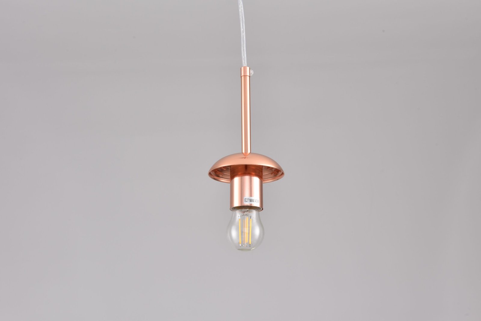 Hanglamp Melt in rose goud