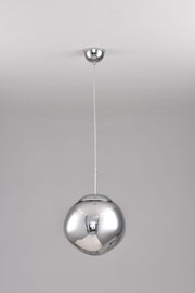 Hanglamp Melt in chroom