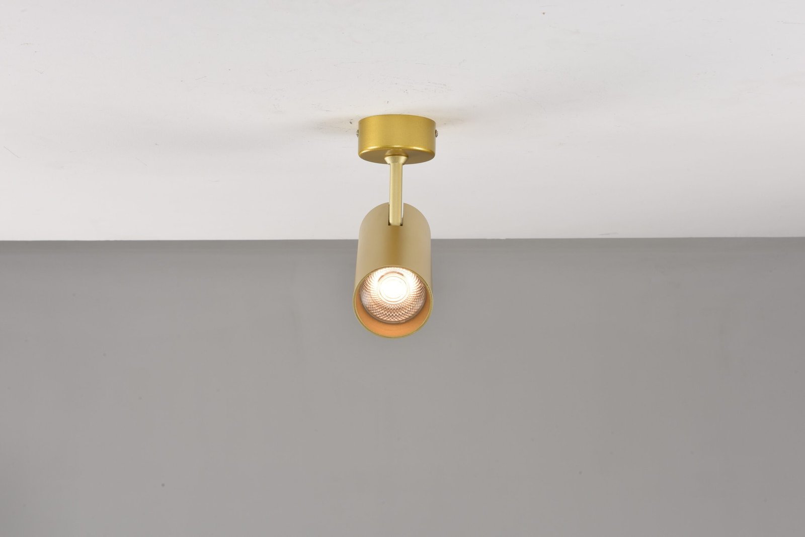 Plafondlamp Sfera in goud