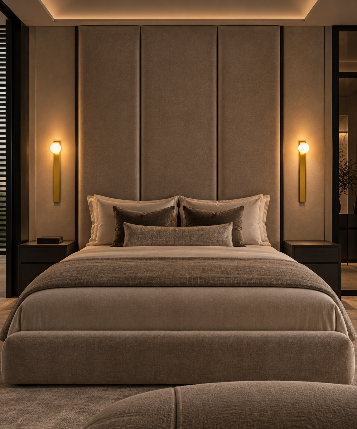 Wall lamp Nova in gold
