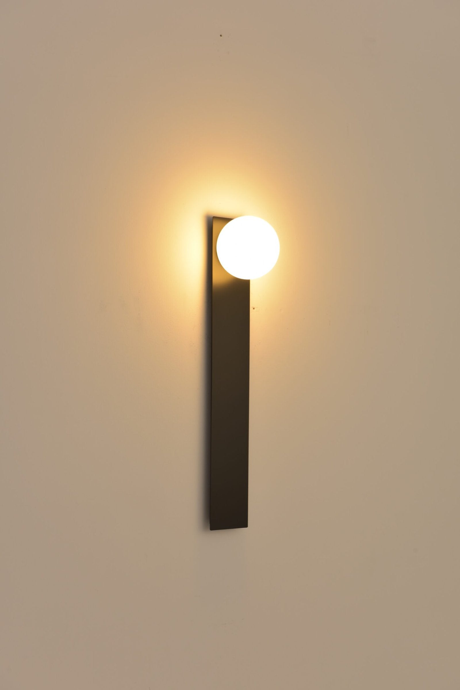 Wandlamp Nova in zwart