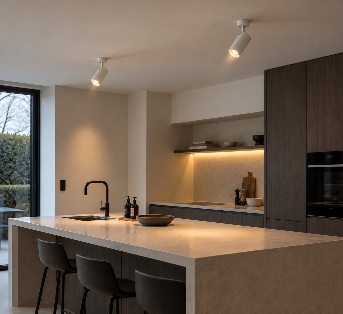 Plafondlamp Sfera wit
