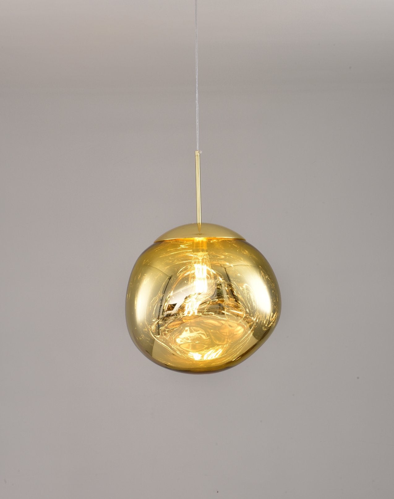 Hanglamp Melt in goud