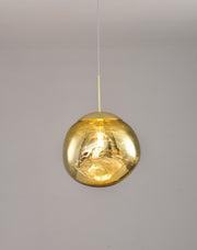 Hanglamp Melt in goud