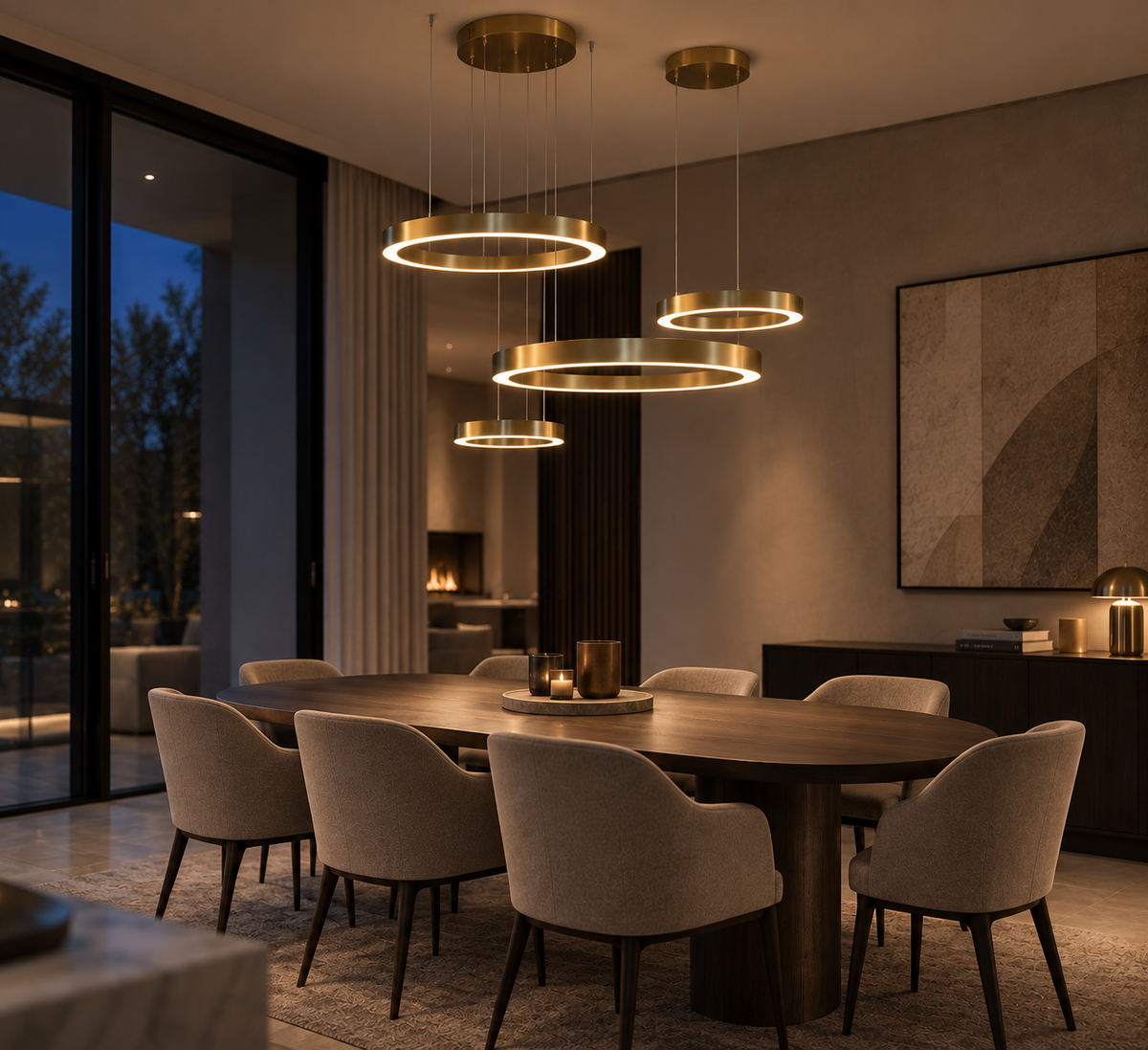Chandelier Luminara Aurea