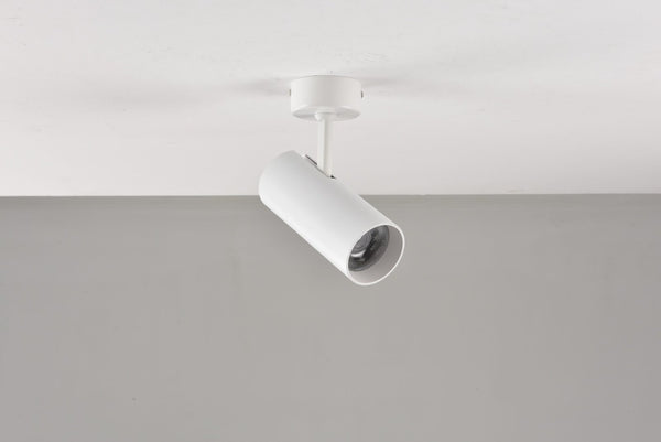 Plafondlamp Sfera in wit - draaibare plafondspot