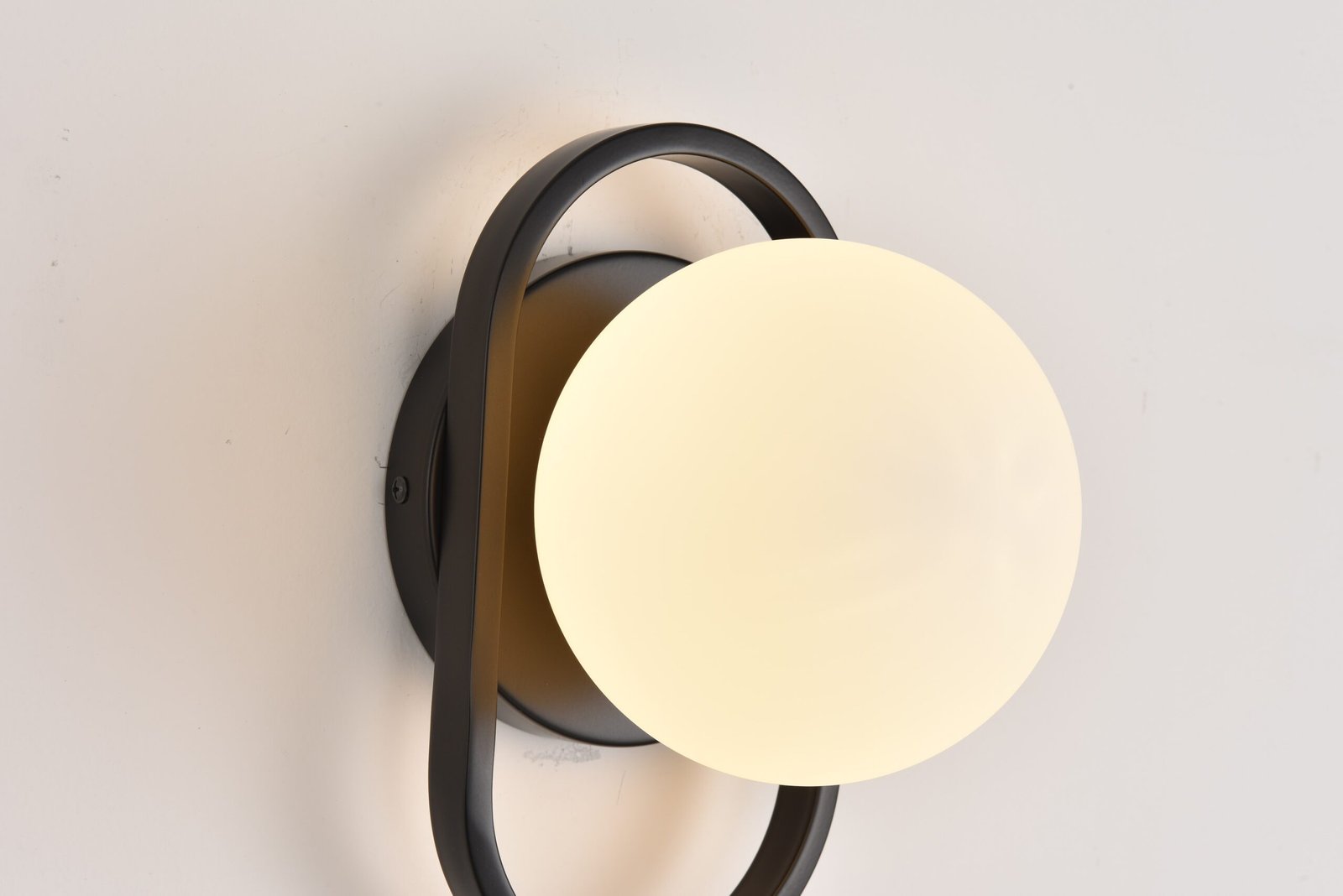 Wandlamp Jessica in zwart