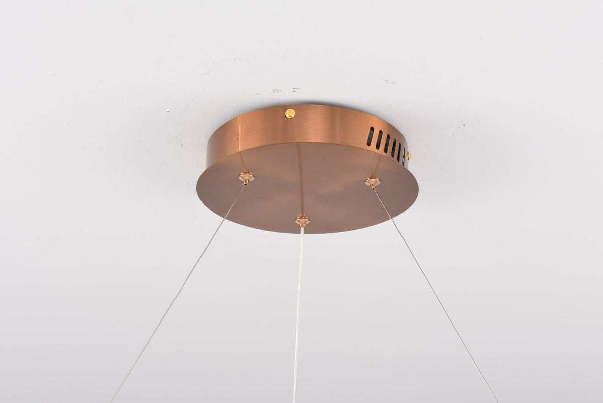 Hanglamp Luster in brons