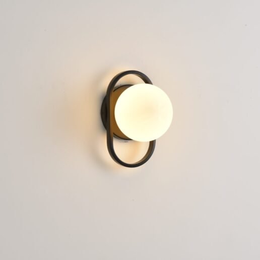 Wandlamp Jessica - Zwart